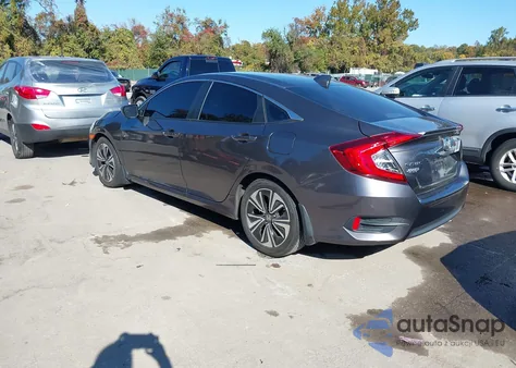 2017 Honda Civic Ex-L z USA, uszkodzony, nr VIN 2HGFC1F76HH657681